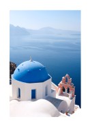 Santorini In Greece | Gör en egen poster