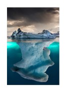 Dramatic View Of Iceberg | Gör en egen poster